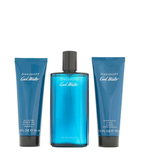 Davidoff Cool Water 冷水 香水+须后水+沐浴露3件套