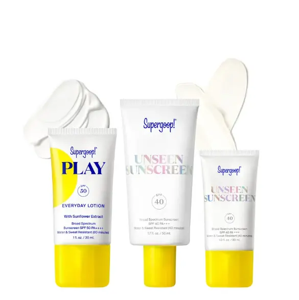 ICON入场！Supergoop 隐形防晒霜套装