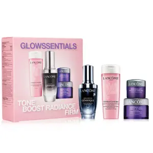 降价！LANCÔME 兰蔻 Glowssentials 小黑瓶护肤4件套（价值$149）