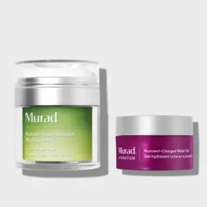 Murad 慕拉视黄醇晚霜+补水啫喱2件套 （价值$147）
