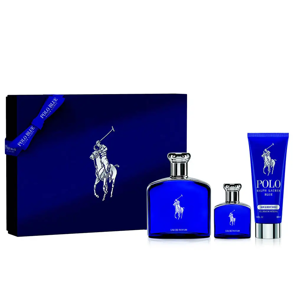 RALPH LAUREN 拉夫劳伦 蓝色马球男士香水套装