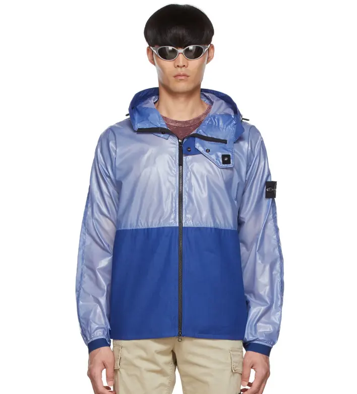 STONE ISLAND 石头岛 蓝色Lamy夹克衫