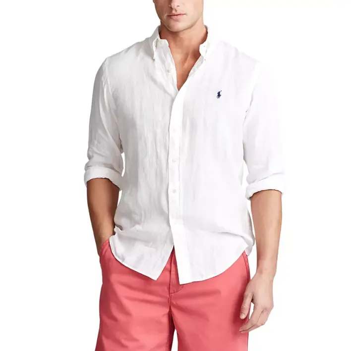 Polo Ralph Lauren 拉夫劳伦 男士亚麻衬衫 多色