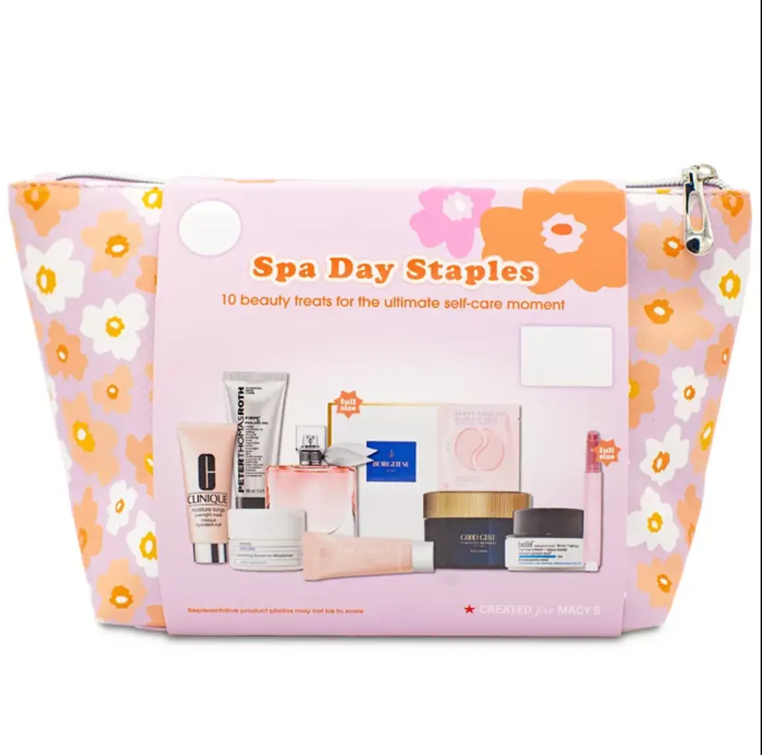 补货！Macy's 梅西 Spa Day Staples 10件套 （价值$110）
