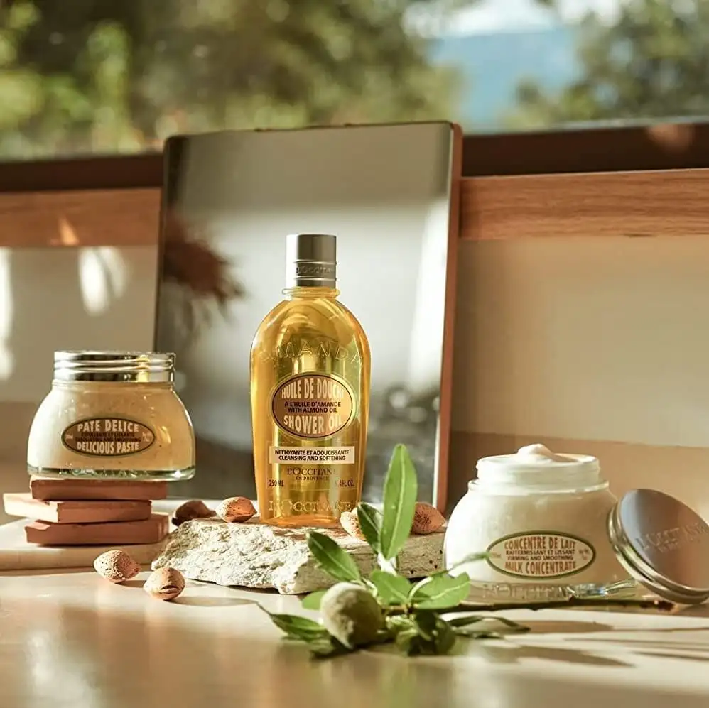 L'OCCITANE 欧舒丹 温和杏仁身体磨砂膏 200ml