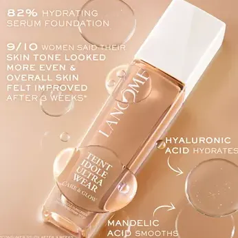 Lancome 兰蔻 22新品持妆光泽粉底 白盖 Teint Idole 保湿持久养肤