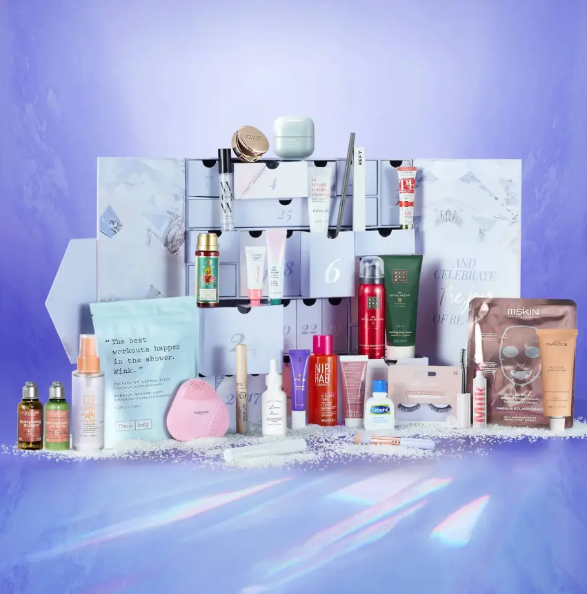 Glossybox UK 2022年圣诞日历 价值£443