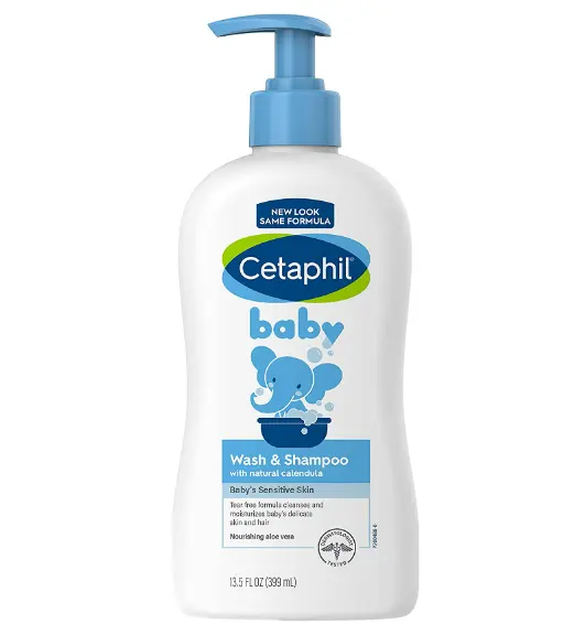史低！Cetaphil 丝塔芙 婴幼儿金盏花洗发沐浴二合一 399ml