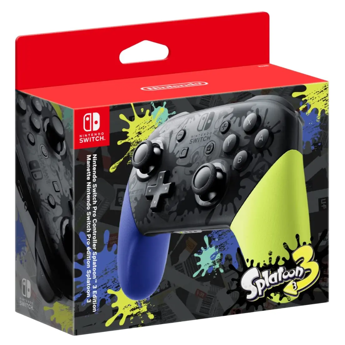 任天堂 Switch Pro 控制器(Splatoon 3 版)