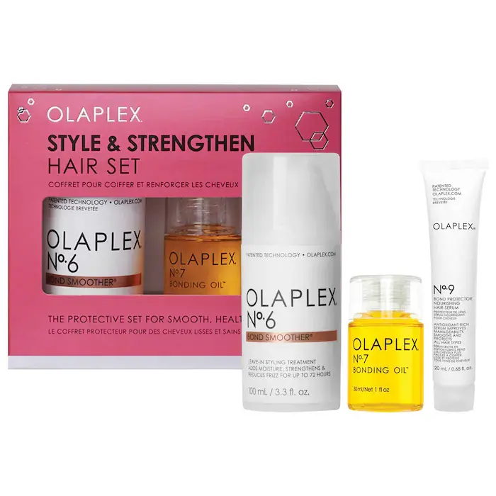 rouge 8折！Olaplex No. 6+7+Mini No. 9 护发套装 价值$67