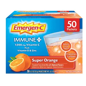 Alacer Emergen-C 益满喜维生素C泡腾片 维C冲饮（50片橙味）