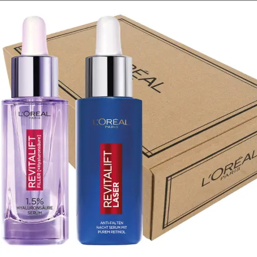 史低！L'Oréal Paris 巴黎欧莱雅 Revitalift Filler 面部护理套装