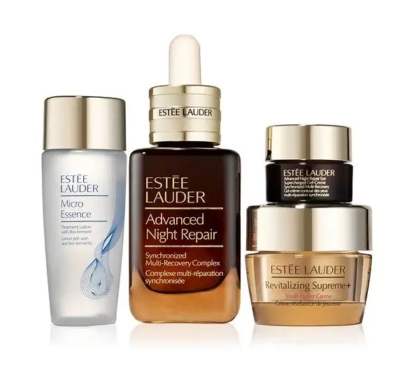 ESTÉE LAUDER 赋活原生液+小棕瓶+眼霜+智妍面霜套装