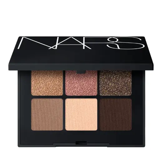 补货！NARS Voyageur mini 六色眼影 Suede