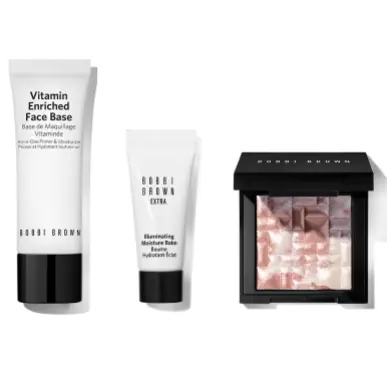 Bobbi Brown 芭比波朗 橘子面霜15ml+保湿霜5ml+迷你高光