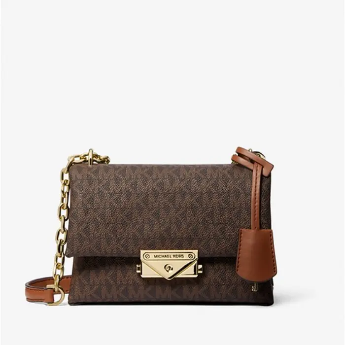 Michael Kors Cece 小号老花链条包 双色