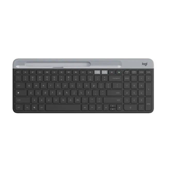 Logitech K580 Slim 双模无线薄膜键盘 104键