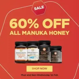 Manuka Doctor UK：麦卢卡蜂蜜 惊现全场好价
