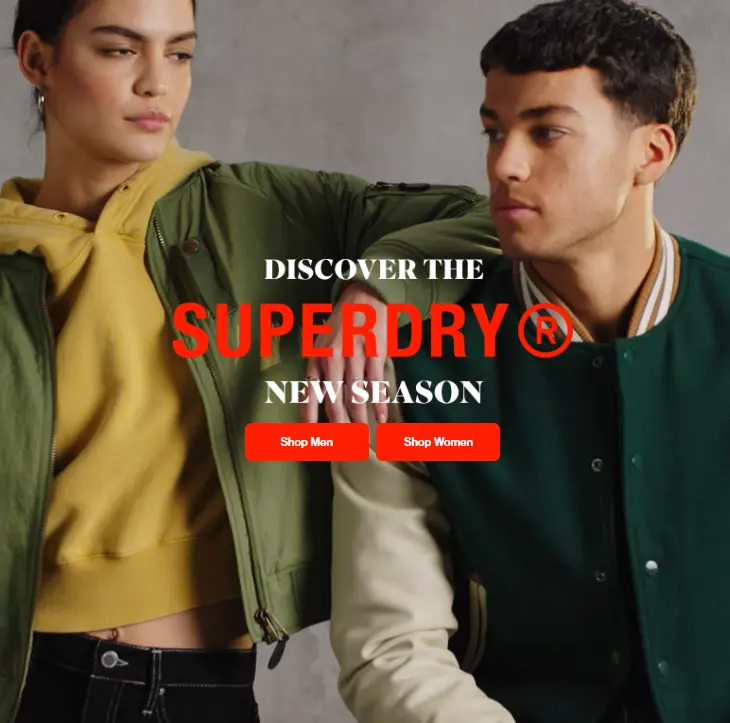 Superdry UK：新春服饰上新