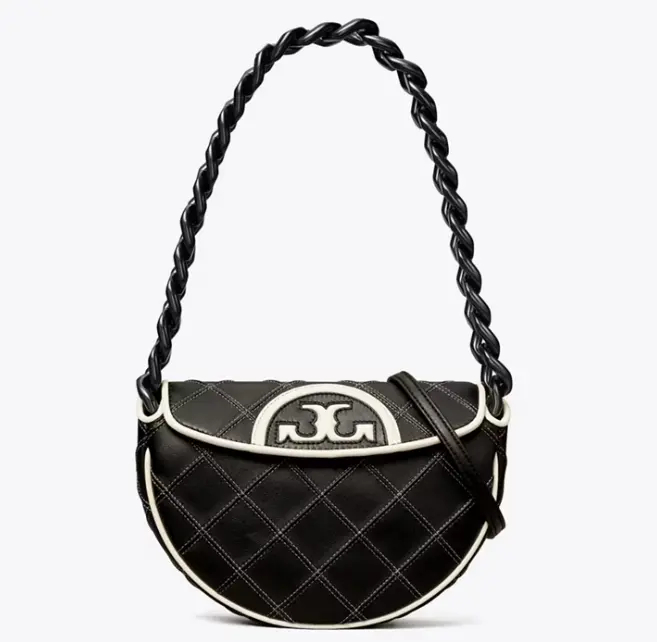 上新！Tory burch FLEMING 迷你单肩新月包