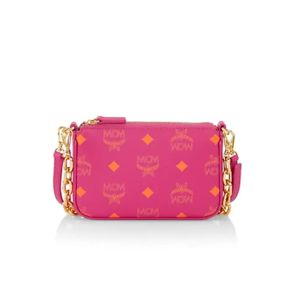 MCM Mini Color Splash印花麻将包