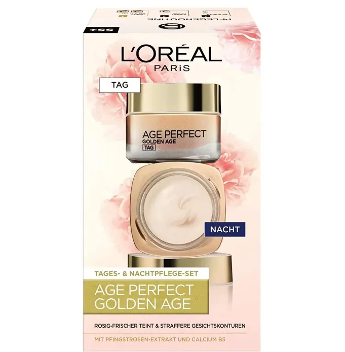 L'Oreal Paris 巴黎欧莱雅 Perfect Golden Age 日夜面部护理套装
