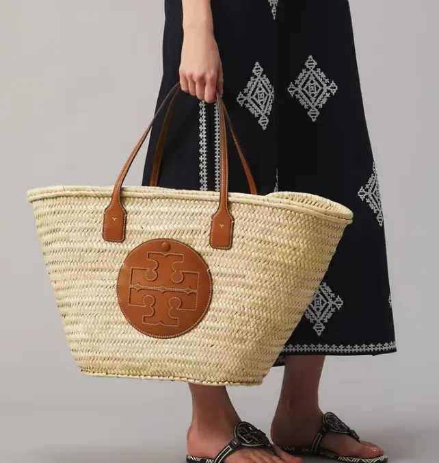 春夏出游必备！Tory burch ELLA 菜篮子