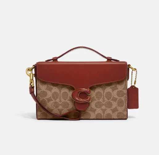 上新！Coach 蔻驰 Tabby Box 老花盒子包
