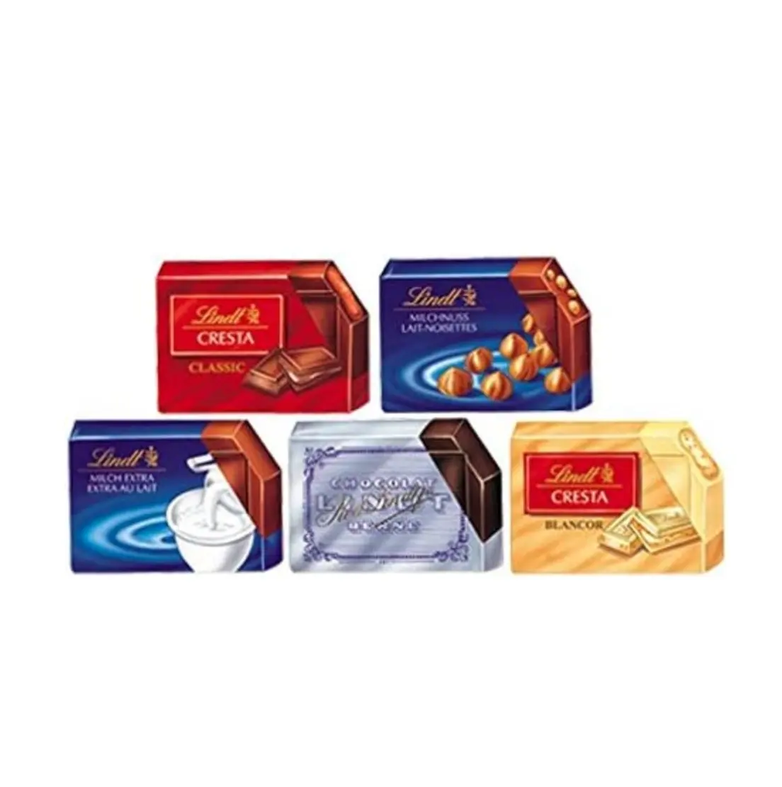 Lindt 瑞士莲 Napolitains 精选缤纷小块装巧克力 2.5kg
