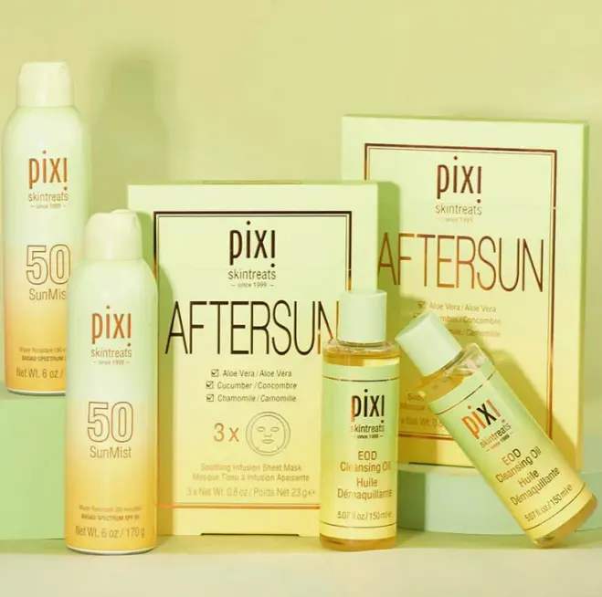 Pixi Beauty：全场护肤热销 胶原蛋白爽肤水、玫瑰滋养洁面乳