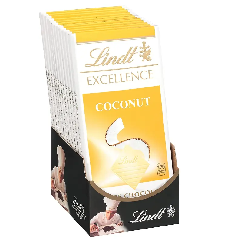 Lindt 瑞士莲 Excellence 黑巧克力 12 支装