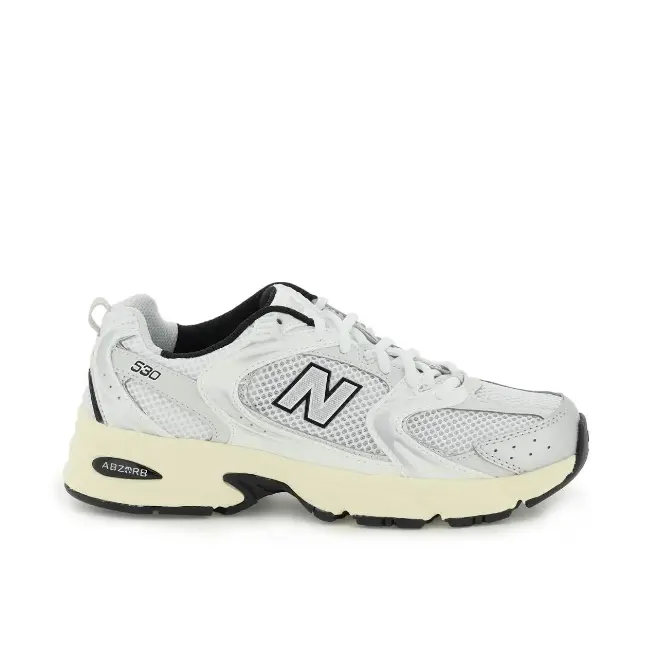 断货王！New Balance 复古跑鞋 530 白银
