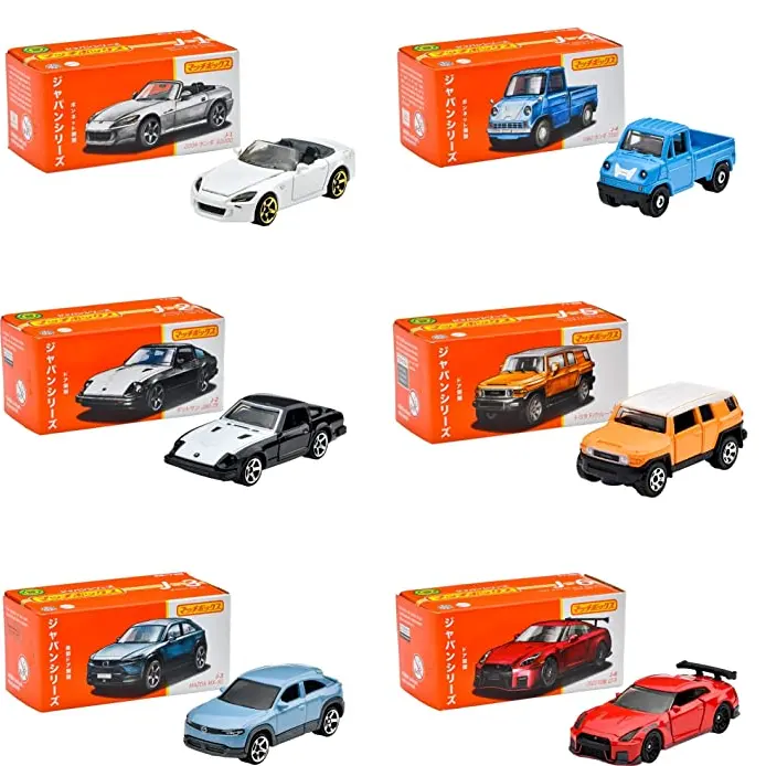 Matchbox 日本系列 12辆迷你车986A-HFF78