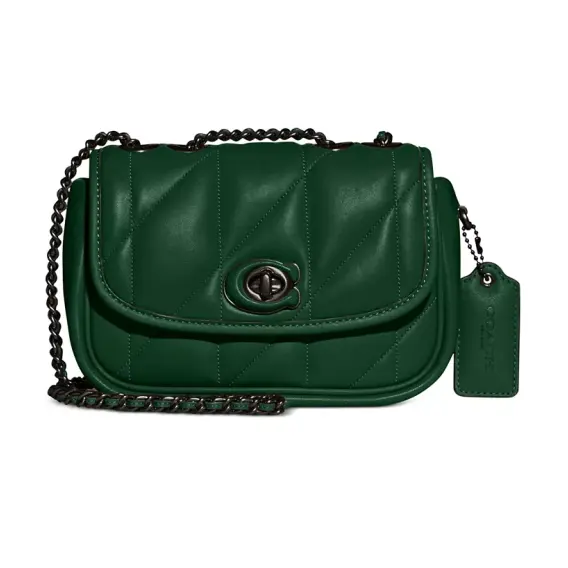 绿色降价！COACH 蔻驰 Quilted Pillow Madison18 单肩包