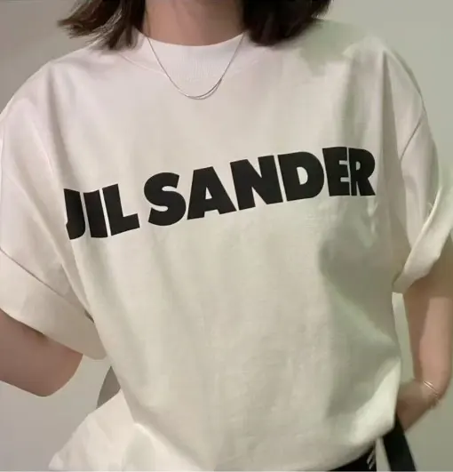 Jil Sander logo-print 短袖T恤