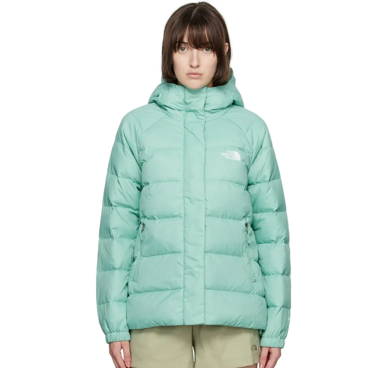 限 Level 2以上用户！The North Face Hydrenalite 蓝绿色羽绒服