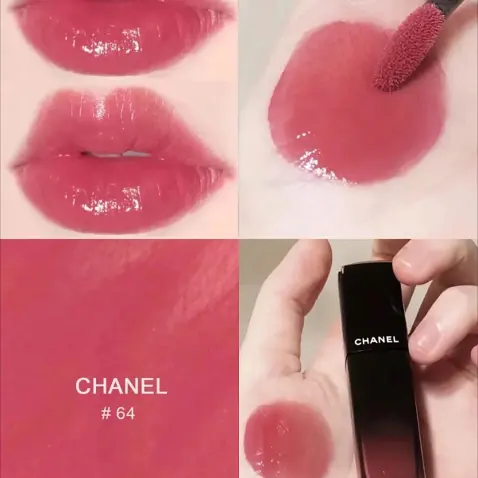 #64、82有货！CHANEL 香奈儿 炫光唇釉 exigency玫瑰马卡龙