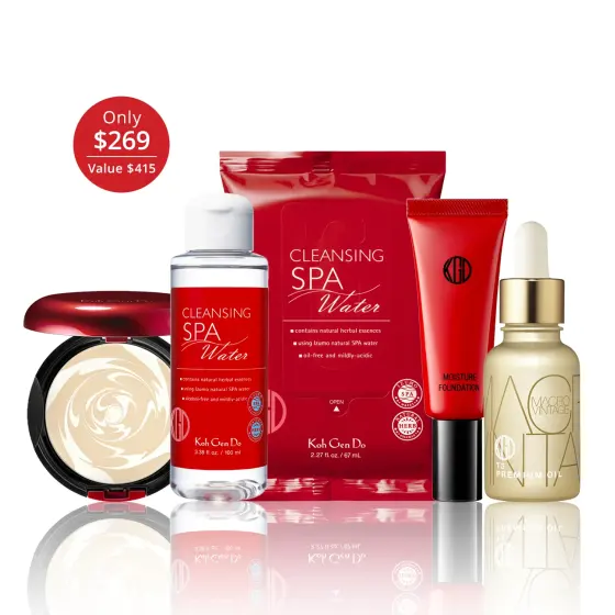 上新！koh gen do 热卖彩妆5件套 价值$415