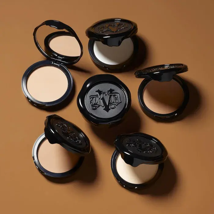 热卖！KVD Beauty 定妆粉饼 #Fair#Light等