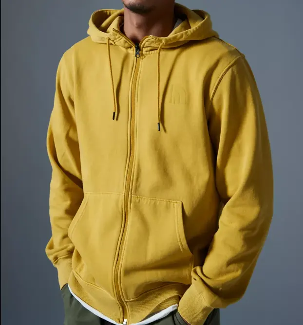 The North Face 北面 Garment Dye 男款拉链卫衣