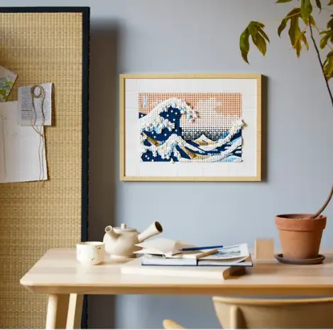 补货！LEGO 官网 Hokusai – 神奈川冲浪里 31208 元旦上市爆款