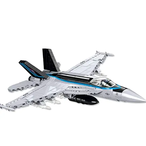 COBI 捍卫战士：特立独行的F/A-18E超级大黄蜂飞机限定版 银色