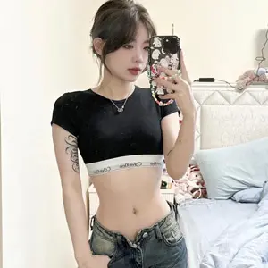 尺码全！Calvin Klein Modern 高腰弹力短袖