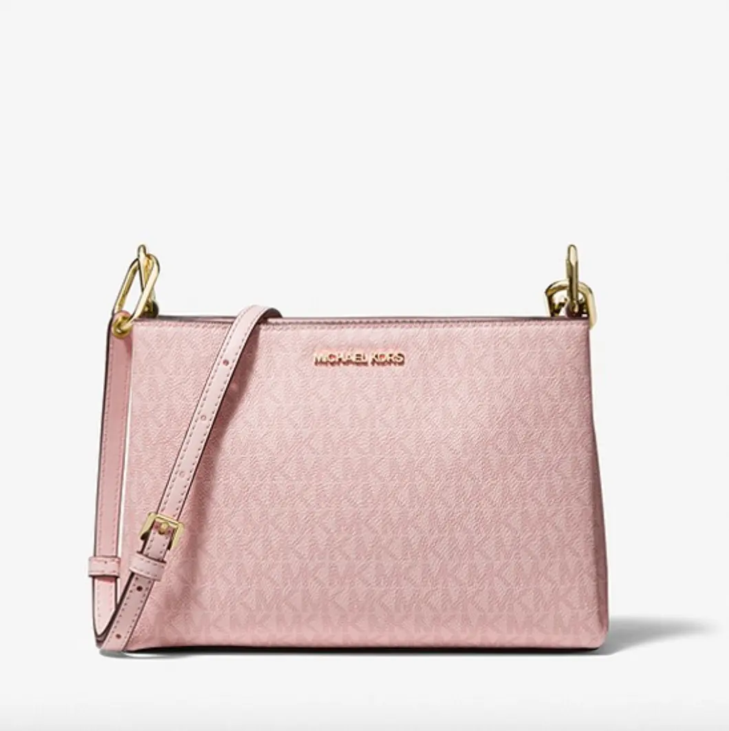 Michael Kors Trisha 中号老花单肩包