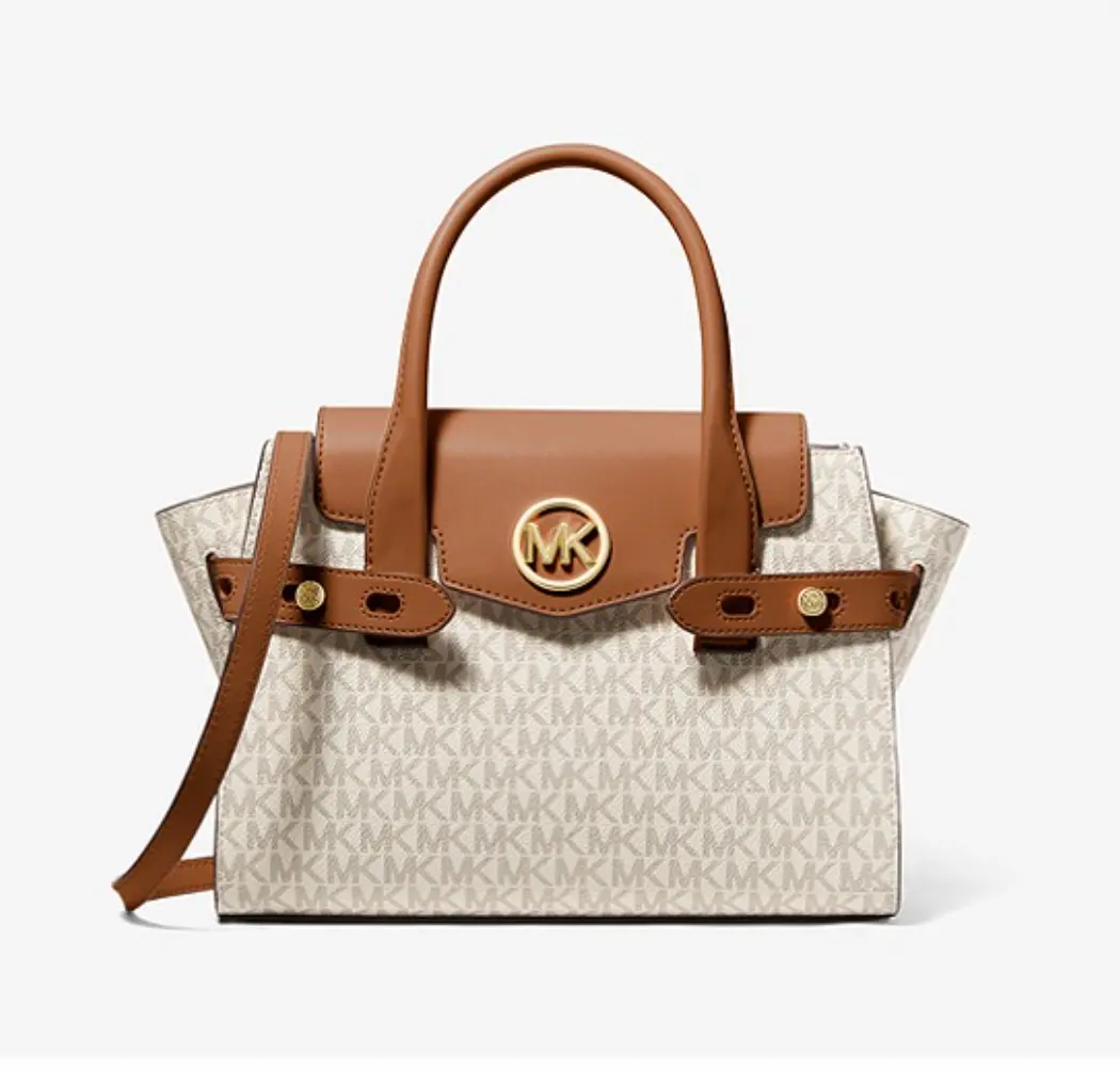 Michael Kors Carmen 中号老花单肩包