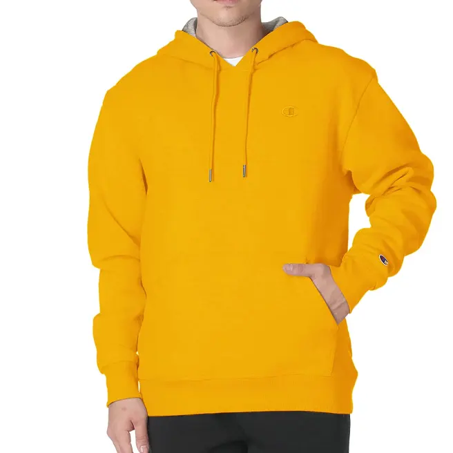 Champion 冠军 Powerblend 男士连帽卫衣 黄色S码