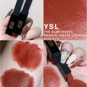 热门色全！YSL 圣罗兰新款小黑条口红