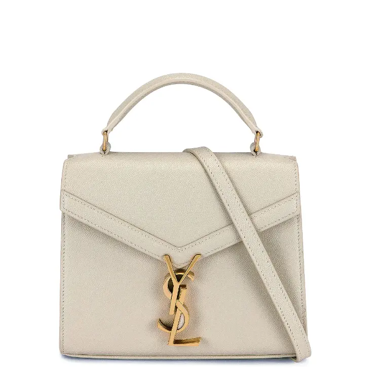 补货！ SAINT LAURENT 奶白 Cassandra mini 手提包