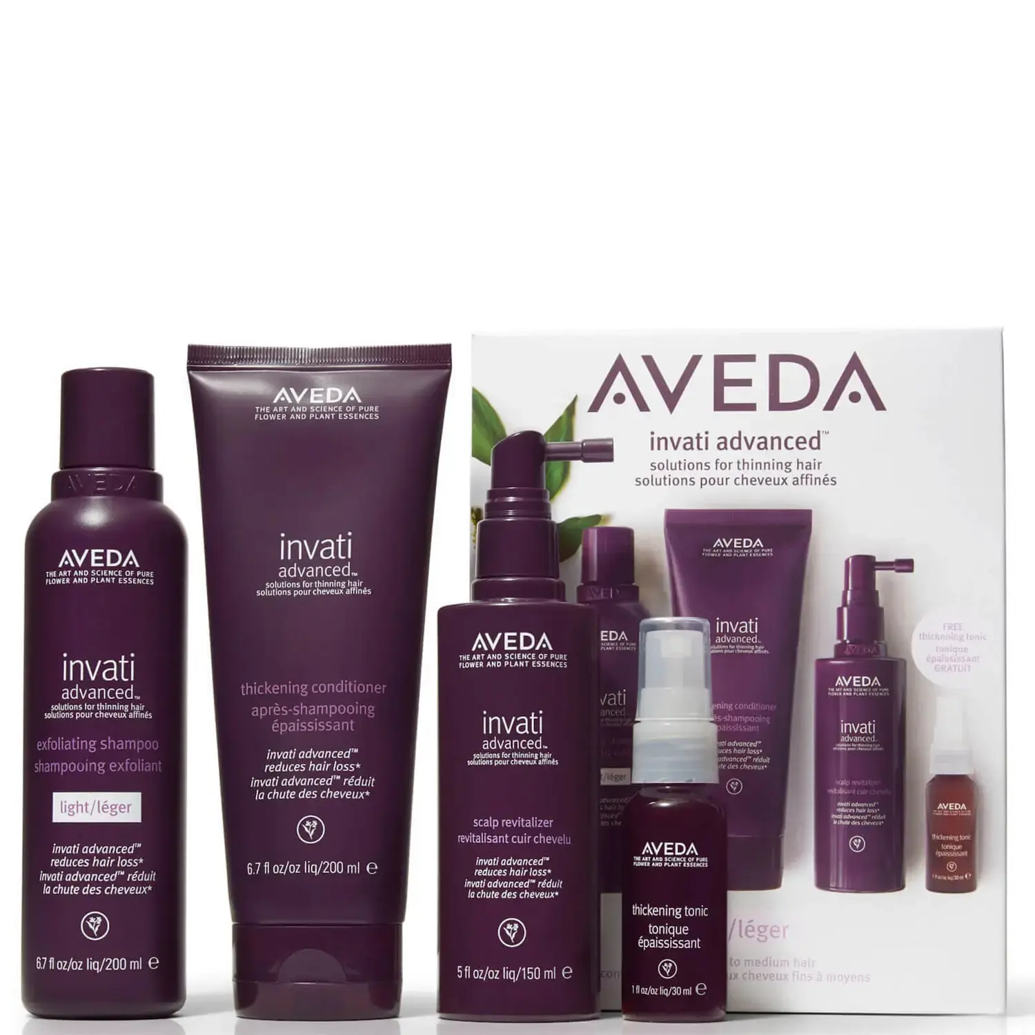 好价+送礼包！Aveda 艾凡达 Invati Advanced 护发套装