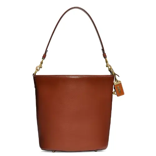 新款首降！COACH 蔻驰 Dakota Bucket 水桶包黑色/棕色